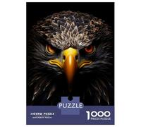 Puzzles De 1000 Pièces pour Adolescents Eagle Gold Dark Puzzle Jeux Relaxants Cadeaux pour Femmes Cadeaux De Noël Et d'anniversaire 52x38cm/1000pcs