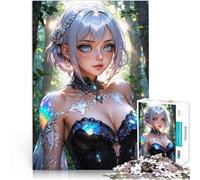 Puzzles de 1000 pièces pour Adolescents Enchanteresse de la forêt Analyse et logique Liste de souhaits avec Le Père Noël 75x50cm