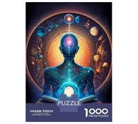 Puzzles De 1000 Pièces pour Adolescents Esoteric Zen Universe V9 Puzzles pour Adolescents, Jouets À Monter Soi-même, Analyse Et Logique, Cadeau d'anniversaire Ou De Noël 70x50cm/1000pcs
