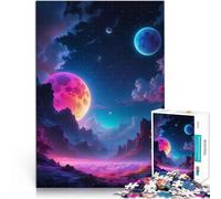 Puzzles de 1000 pièces pour Adolescents Espace Chef-d'œuvre Jouet éducatif d'apprentissage Cadeau d'œuvre d'art 38x26cm