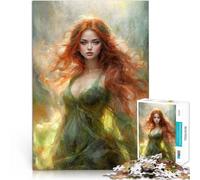 Puzzles de 1000 pièces pour Adolescents Esprit Celtique Réduction du Stress intéressante avec Affiche et Feuille de Questions correspondantes 38x26cm
