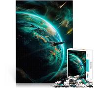 Puzzles de 1000 pièces pour Adolescents Étrange Monde Vert Jouet éducatif intellectuel décompressant Une œuvre d'art 38x26cm