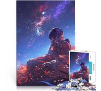Puzzles de 1000 pièces pour Adolescents Explorateur Cosmique pour Le Jeu éducatif Challenge Toy Œuvre d'art 38x52cm