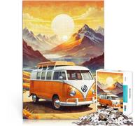 Puzzles de 1000 pièces pour Adolescents Explorer Les Montagnes II Jouets Anti-Stress Renforcer l'amour Entre Les Couples 52x38cm