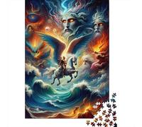 Puzzles De 1000 Pièces pour Adolescents Fantasy Artwork Mythical Creatures Puzzles pour Adultes, Jeu Familial, Assemblage De Motifs, Cadeaux d'anniversaire Uniques 52x38cm/1000pcs