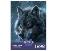 Puzzles De 1000 Pièces pour Adolescents Fantasy Wolf Snow Magic Puzzles pour Adultes Jeux Anti-Stress Analyse Et Logique Cadeaux d'anniversaire Uniques 38x26cm/1000pcs