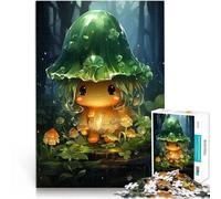 Puzzles de 1000 pièces pour Adolescents Fée Champignon dans la Forêt Loisirs en Famille est idéal comme Cadeau pour Toute la Famille 26x38cm
