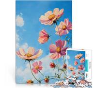Puzzles de 1000 pièces pour Adolescents Floraison dans Le Cosmos Entraînez Votre Cerveau et Vos Mains Jeu de défi Unique 38x26cm