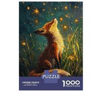Puzzles De 1000 Pièces pour Adolescents Fox and The Star Lights Puzzles pour Adolescents, Jouets À Monter Soi-même, Analyse Et Logique, Cadeau d'anniversaire Ou De Noël 70x50cm/1000pcs