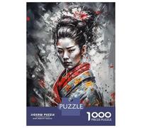 Puzzles De 1000 Pièces pour Adolescents Geisha 3 of 4 Puzzle Jeux De Famille Décoration Intérieure Cadeaux d'anniversaire Uniques 70x50cm/1000pcs