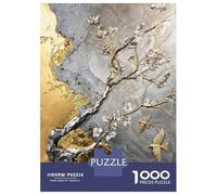 Puzzles De 1000 Pièces pour Adolescents Gilded Natures Symphony Puzzle Adulte Jeu Manuel Amusant Et Humoristique Cadeau Anti-Stress 38x26cm/1000pcs