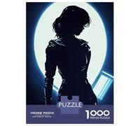 Puzzles De 1000 Pièces pour Adolescents Girls Light Puzzle pour Adultes Jeux Amusants Améliorent La Mémoire Aide À Exercer Le Cerveau 52x38cm/1000pcs