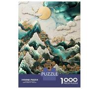 Puzzles De 1000 Pièces pour Adolescents Golden Kintsugi Sanctuary Puzzles pour Adultes, Jeux De Société en Famille, Défi Difficile, Idéal comme Cadeau pour Toute La Famille 70x50cm/1000pcs