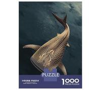 Puzzles De 1000 Pièces pour Adolescents Golden Whale Gold Puzzles pour Adolescents, Jeu De Réflexion Amusant Et Humoristique, Cadeau d'anniversaire Unique 38x26cm/1000pcs