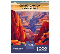 Puzzles De 1000 Pièces pour Adolescents Grand Canyon Majesty Puzzles pour Adolescents - Jeu Manuel pour Améliorer La Mémoire - Cadeaux pour Les Amis Et La Famille 52x38cm/1000pcs