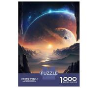 Puzzles De 1000 Pièces pour Adolescents Grand Canyon Planetary Puzzle pour Adultes Jeux Relaxants Décoration Intérieure Jeu Stimulant Cadeaux 52x38cm/1000pcs