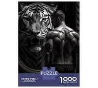 Puzzles De 1000 Pièces pour Adolescents Gym Athlete Motivation Puzzle pour Adultes Jeux Amusants Améliorent La Mémoire Aide À Exercer Le Cerveau 52x38cm/1000pcs