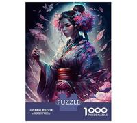 Puzzles De 1000 Pièces pour Adolescents Impressionist Inspired The Scream Puzzle pour Adultes Jeu Familial Course De Vitesse Manuelle Cadeaux Uniques pour Anniversaire Et Noël 38x26cm/1000pcs