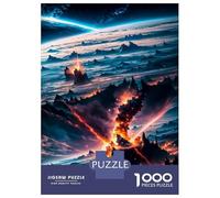 Puzzles De 1000 Pièces pour Adolescents Interstellar Magma Puzzle Adulte Jeu Manuel Améliore La Mémoire Réduit Le Stress Cadeaux 38x26cm/1000pcs