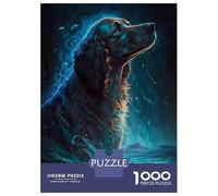 Puzzles De 1000 Pièces pour Adolescents Irish Setter Dog Dainty Casse-têtes pour Adultes, Jeu De Réflexion, Difficile, Amusant, Activités À La Maison 52x38cm/1000pcs