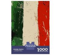 Puzzles De 1000 Pièces Pour Adolescents Italian Flag Puzzles Pour Adultes Vacances À La Maison Tuer Le Temps Entraîner Son Cerveau Et Ses Mains Cadeau D'anniversaire, Cadeaux De Voyage, 38x26cm/1000pc