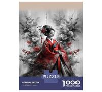 Puzzles De 1000 Pièces pour Adolescents Japanese Traditional Kimono Dress Puzzle À Monter Soi-même, Jouets pour S'amuser en Famille, Cadeau d'anniversaire Ou De Noël 38x26cm/1000pcs