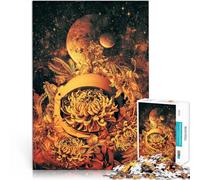 Puzzles de 1000 pièces pour Adolescents Jardin de l'espace Entraînez Votre Cerveau et Vos Mains Une œuvre d'art 38x26cm