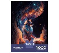 Puzzles De 1000 Pièces pour Adolescents Kurama, A Nine Tailed Fox Puzzle À Monter Soi-même, Jouets pour S'amuser en Famille, Cadeau d'anniversaire Ou De Noël 70x50cm/1000pcs