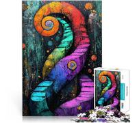 Puzzles de 1000 pièces pour Adolescents La Spirale Infinie - 6 Chemin vers Le Cosmos Casse-tête pour Cadeau Amusant 75x50cm