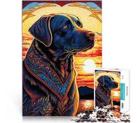 Puzzles de 1000 pièces pour Adolescents Labrador Retriever Style 2 Analyse et logique Décoration d'intérieur et Cadeaux Uniques 52x38cm