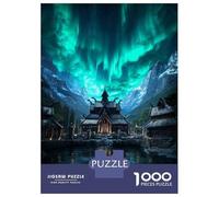 Puzzles De 1000 Pièces pour Adolescents Last Sanctuary of The Boreal Flame Puzzles pour Adolescents, Jouets Anti-Stress, Cadeaux pour Femmes, Cadeaux Anti-Stress 38x26cm/1000pcs
