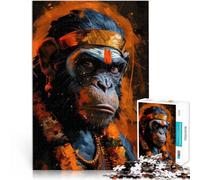Puzzles de 1000 pièces pour Adolescents Le Regard d'Hanuman Jouets éducatifs d'apprentissage Super Cadeau 38x26cm