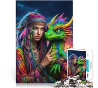 Puzzles de 1000 pièces pour Adolescents Lien Mystique Jouets éducatifs d'apprentissage Renforcer l'amour Entre Les Couples 75x50cm