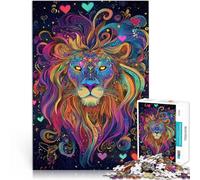 Puzzles de 1000 pièces pour Adolescents Lion sacré Entraînez Votre Cerveau et Vos Mains Offrir en Cadeau à Toute la Famille 38x26cm