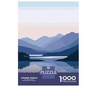 Puzzles De 1000 Pièces pour Adolescents Loch Lomond & The Trossachs Puzzle Adulte À Faire Soi-même, Jouets Anti-Stress, Cadeaux De Noël Et d'anniversaire 38x26cm/1000pcs