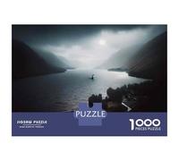 Puzzles De 1000 Pièces pour Adolescents Loch Ness Monster Sightings Puzzle À Monter Soi-même, Jouets pour S'amuser en Famille, Cadeau d'anniversaire Ou De Noël 52x38cm/1000pcs