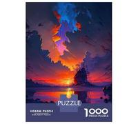 Puzzles De 1000 Pièces pour Adolescents Lonely Island Puzzles pour Adolescents, Jouet, Décoration Murale, Décoration Intérieure, Cadeaux Anti-Stress 70x50cm/1000pcs