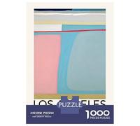 Puzzles De 1000 Pièces pour Adolescents Los Angeles California Puzzles pour Adolescents Jeux De Détente pour S'amuser en Famille Jeu Stimulant Cadeaux 52x38cm/1000pcs