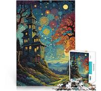 Puzzles de 1000 pièces pour Adolescents Maison Vangogh Entraînez Votre Cerveau et Vos Mains Anniversaire et Cadeaux Uniques 38x26cm