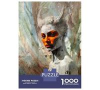 Puzzles De 1000 Pièces pour Adolescents Mask of The Fox Puzzle Jeux De Famille Décoration Intérieure Cadeaux d'anniversaire Uniques 38x26cm/1000pcs
