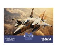 Puzzles De 1000 Pièces pour Adolescents Military Jet Fighter Aircraft-4 Puzzles pour Adultes Jeux Relaxants Cadeaux pour Femmes Interaction Parent-Enfant 52x38cm/1000pcs