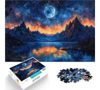 Puzzles de 1000 pièces pour Adolescents Monde de rêve de la Galaxie Analyse et logique Renforcer l'amour Entre Les Couples 38x26cm