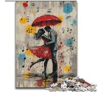 Puzzles de 1000 pièces pour Adolescents, Motif Danseuse de Ballet Graffiti, à partir de 14 Ans Idées Cadeaux pour la décoration intérieure 50x75cm