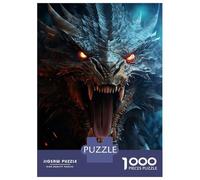 Puzzles De 1000 Pièces pour Adolescents Mystical Screaming Dragon Puzzles pour Adolescents, Jouets À Monter Soi-même, Analyse Et Logique, Cadeau d'anniversaire Ou De Noël 70x50cm/1000pcs