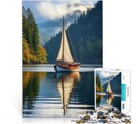 Puzzles de 1000 pièces pour Adolescents Navigation élégante Compétition de Vitesse Manuelle Cadeau d'anniversaire, Cadeaux 38x26cm