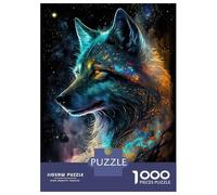 Puzzles De 1000 Pièces pour Adolescents Nebula Wolf V8 Puzzle Jeux Relaxants Une Œuvre d'art Cadeaux d'anniversaire Uniques 70x50cm/1000pcs