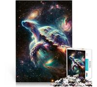 Puzzles de 1000 pièces pour Adolescents Nébuleuse de la Tortue Séjour Anti-Stress pour Tuer Le Temps Œuvre d'art 52x38cm