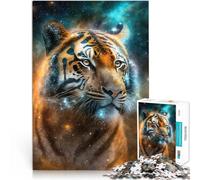 Puzzles de 1000 pièces pour Adolescents Nébuleuse Mystique du Tigre Difficile Difficile Car C'est Un pour Toute la Famille 38x26cm