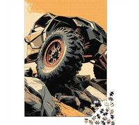 Puzzles De 1000 Pièces pour Adolescents Off-Road Adventure Vehicle-1 Puzzles pour Adultes Jeux De Société Cadeaux pour Femmes Stimule Le Cerveau 52x38cm/1000pcs