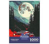 Puzzles De 1000 Pièces pour Adolescents Off The Beaten Path Puzzles pour Adultes, Jouets Anti-Stress, Assemblage De Motifs, Cadeaux Uniques pour Anniversaire Et Noël 38x26cm/1000pcs